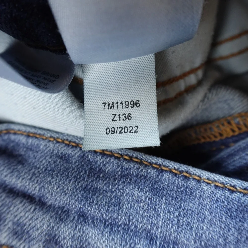 Lucky Brand Jeans Mens 34X32 Dark Blue Denim Pants 221 Straight Stretch Preppy‎